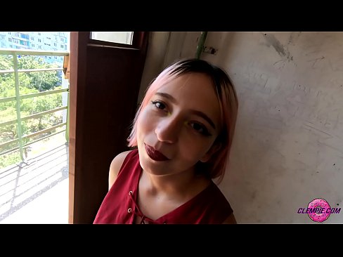 ❤️ Student Sucks a Stranger Sensually in the Backstreet - Face Cumming ❤️ Πόρνο